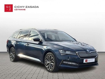 Skoda Superb III Kombi Plug-In Hybrid 1.4 TSI Plug-In-Hybrid 218KM 2022 Skoda Superb LK Matrix Hak Tempomat ACC Kessy ASO Panorama FV23, zdjęcie 6