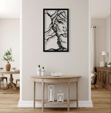 Фото Настенное панно Женщина Лицо Дерево