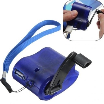 OJADE Dynamo Korba Ręczna ?ładowarka USB do