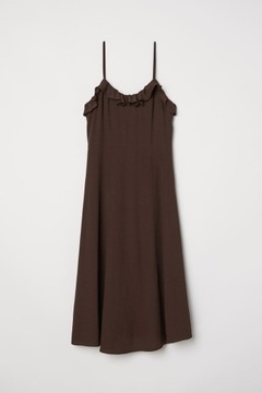H&M 42 XL Sukienka Z z falbankami