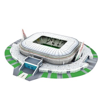 Mini stadion piłkarski ALLIANZ Juventus Puzzle 3D