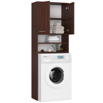 Столб для ванной комнаты FIN венге, шкаф для стиральной машины