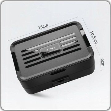 ПРОФЕССИОНАЛЬНЫЙ НАБОР ТОЧНЫХ ОТВЕРТОК, БОЛЬШИЕ СВЕРТЫ TORX 132E