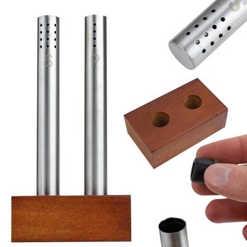 УЗКАЯ СОЛЬ И ПЕРЦЕРКА ПРИПРАВА 2 ШТ. ПОДСТАВКА