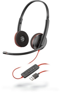 PLANTRONICS BLACKWIRE C3220 USB-A СТЕРЕОНАУШНИКИ ДЛЯ ДОМА И ОФИСА