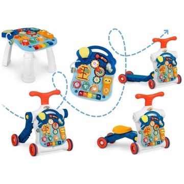 Ricokids Развивающий стол 4в1 синий 781900