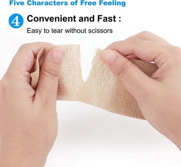 ПОВЯЗОЧНЫЙ БАНДАЖ САМОКЛЕЯЩАЯСЯ ЭЛАСТИЧНАЯ ЛЕНТА