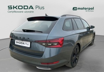 Skoda Superb III Kombi Facelifting 2.0 TSI 190KM 2020 Skoda Superb Sportline Pakiet Comfort, FV 23, GPS, Tempomat, Ambiente, Ke, zdjęcie 14