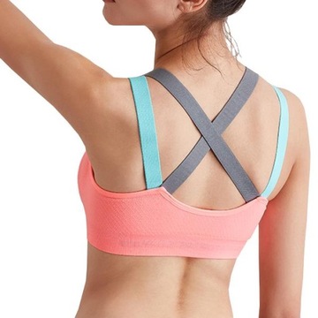 Hit Color X Shape Back Sports, , L