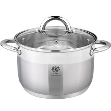 GARNEK STAL NIERDZEWNA NON SICK 6L INDUKCJA