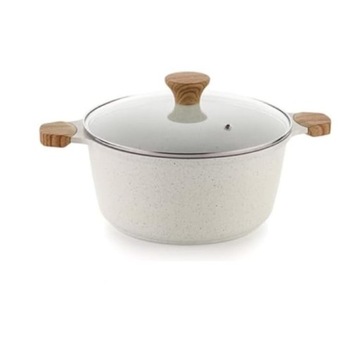 SENSARTE Garnek Ceramiczny 4,4 L z Powłoką Nieprzywierającą