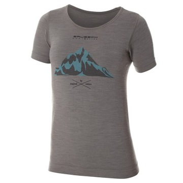 DAMSKA KOSZULKA TERMOAKTYWNA OUTDOOR WOOL BRUBECK