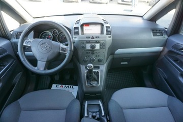 Opel Zafira B 1.6 Twinport ECOTEC 105KM 2006 Opel Zafira 1.6 Benzyna, 7 miejsc, długie, zdjęcie 10