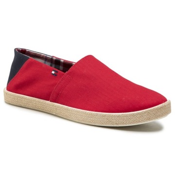 Tommy Hilfiger FM0FM00569 czerwony r. 40 espadryl