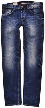 TOM TAILOR spodnie BLUE jeans SLIM AEDAN _ W32 L34