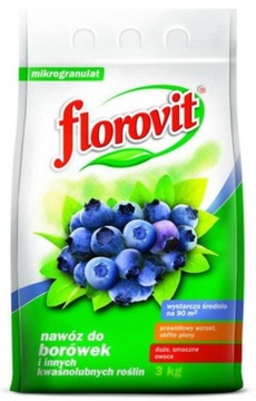 Florovit nawóz do borówki 3kg borówek