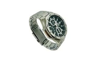 ZEGAREK CASIO EDIFICE EFV-640 KOLOR SREBRNY BRANSOLETA STAN 9/10