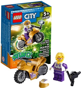 LEGO CITY 60309 Selfie na motocyklu kaskaderskim