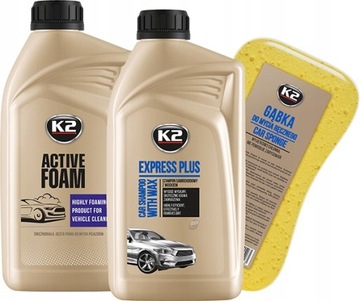K2 EXPRESS PLUS АВТОШАМПУНЬ С ВОСКОМ 1л - K141
