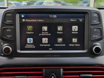 Hyundai Kona I Crossover 1.0 T-GDI 120KM 2017 Hyundai Kona Salon PL, bezwypadkowy, Pakiet Red Benzyna 120KM, zdjęcie 24