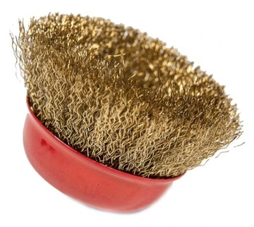 ЩЕТКА ДЛЯ КНОПКИ ЛАТУННАЯ ПРОВОЛОКА М14 75мм