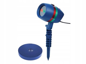 PROJEKTOR LASEROWY RZUTNIK ŚWIĄTECZNY ZEWNĘTRZNY NA ZEWNĄTRZ LASER ZIELONY