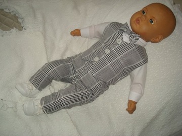 КОМПЛЕКТ ЖИЛЕТ ОДЕЖДЫ /КРЕЩЕНИЕ/СВАДЬБА/ 68