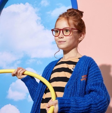 Izipizi: очки с синим светофильтром #E Screen Junior Red