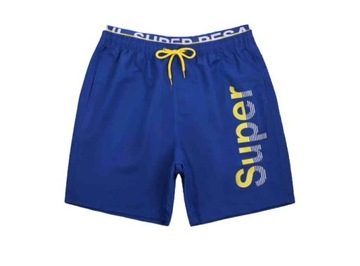 W # Męskie SPORTOWE SPODENKI PLAŻOWE KĄPIELÓWKI 3 X L