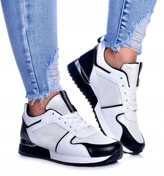 Buty Damskie Adidasy Sneakersy Sportowe LV r.36