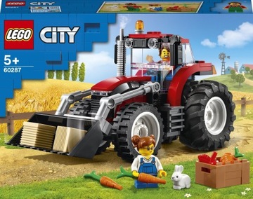 LEGO CITY 60287 TRAKTOR CIĄGNIK ROLNICZY FARMA