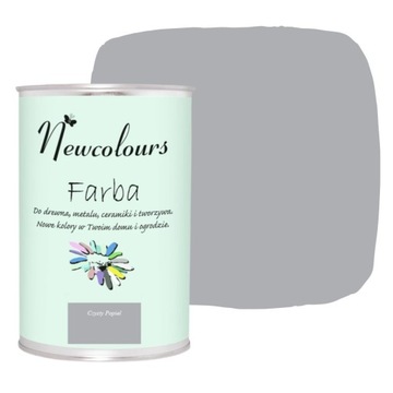 Farba do mebli Newcolours - Czysty Popiel 900 ml