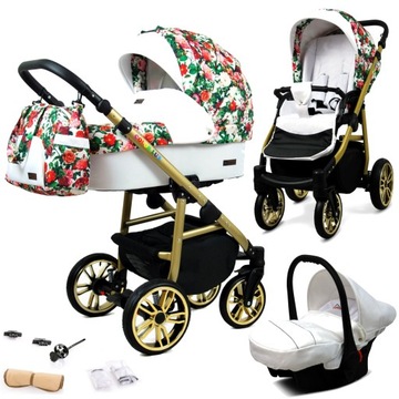 Wózek 3w1 dziecięcy spacerówka BabyLux COLORLUX