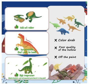 НАБОР ИГРУШЕК ДИНОЗАВРОВ АДВЕНТ-КАЛЕНДАРЬ