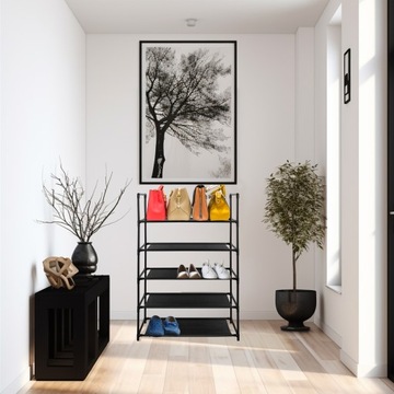 ПОЛКА ДЛЯ ОБУВИ ПОДСТАВКА КНИЖНЫЙ ШКАФ 5 УРОВНЕЙ ОРГАНАЙЗЕР ДЛЯ ОБУВИ STRONG 57x88