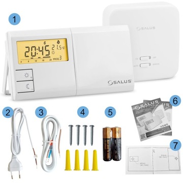 РЕГУЛЯТОР-КОНТРОЛЛЕР 091FLRFV2 БЕСПРОВОДНОЙ ТЕРМОСТАТ ПЕЧИ КОТЛА