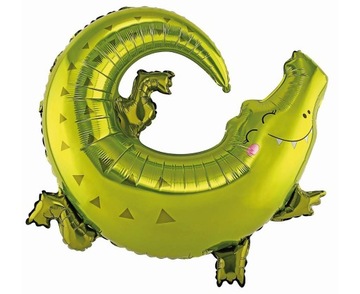 Balon Foliowy Krokodyl 80 x 71 cm