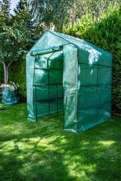 НЕО ФОЛЬГА ТЕПЛИЧНЫЙ ТУННЕЛЬ 195x143x143см САД