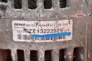 ALTERNÁTOR 13222929 OPEL CORSA D 1.2 16V 80 KM 06-11