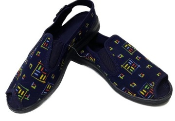 Buty dziecięce Kapcie Sandałki Granat Befado 34