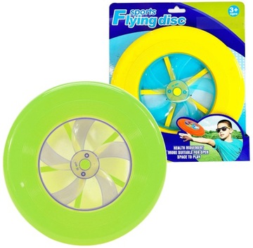 DYSK DO RZUCANIA FRISBEE LATAJĄCY TALERZ ZE ŚWIATŁEM