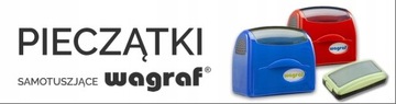 Штамп SELF-INKING WAGRAF 30, 4 варианта, 38х12мм