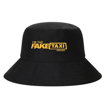Fake Taxi Bucket Hats Cool Faketaxi Driver Caps Męski sportowy kapelusz typ