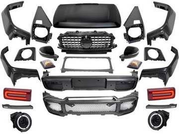 BODY KIT MERCEDES TŘÍDA G W463 90-18 BRABUS LOOK B