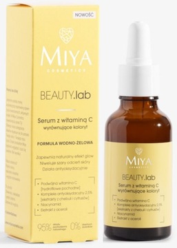 MIYA SERUM Z WITAMINĄ C WYRÓWNUJĄCE KOLORYT ANTYOKSYDACYJNE