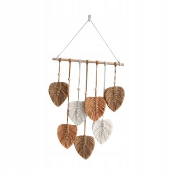 Macrame Tapestry Macrame Wall Hanging Brown