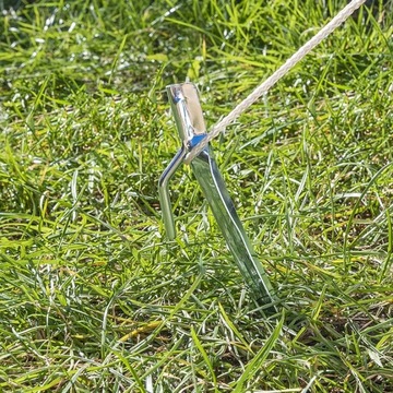 Шпилька тамбурная для трековой палатки 30см Крепкий крючок