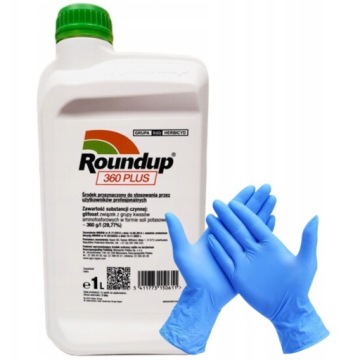 ŚRODEK NA CHWASTY RANDAP ROUNDUP 360SL 1L CHWASTOBÓJCZY OPRYSK KONCENTRAT