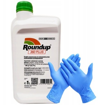 ŚRODEK NA CHWASTY RANDAP ROUNDUP 360SL 1L NISZCZY KORZENIE CHWASTOBÓJCZY