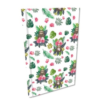 Elegancki Notes Notatnik A5 192str w kratkę Soft Touch LENIWCE